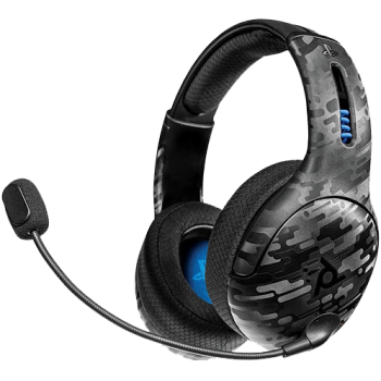 Casque PS4 - PS5 filaire PDP LVL40 Camo Black