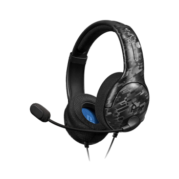 Casque PS4 - PS5 filaire PDP LVL40 Camo Black