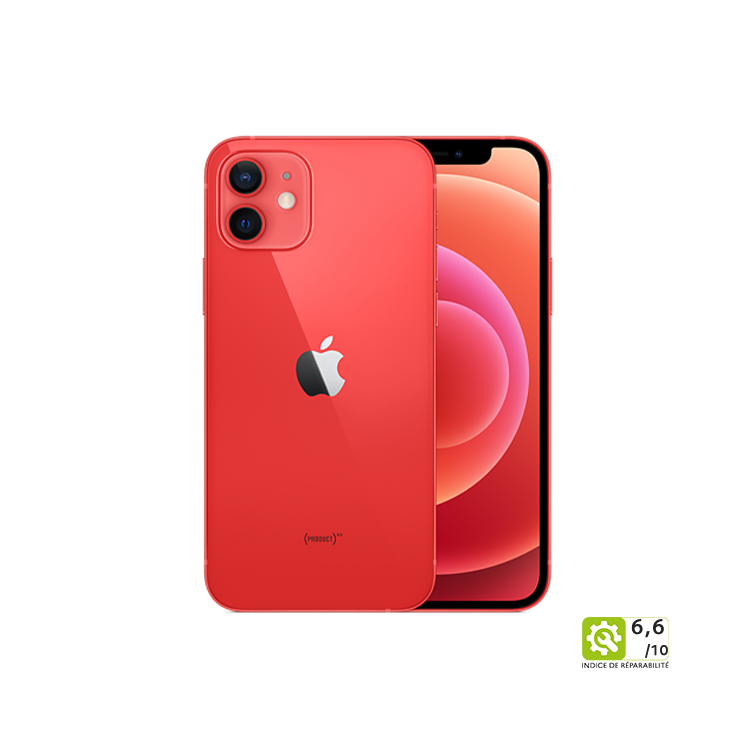 APPLE iPhone 12 Rouge (64 Go)