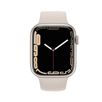 APPLE WATCH Serie 7 41mm /Aluminium-Bracelet Sport Lumière Stellaire