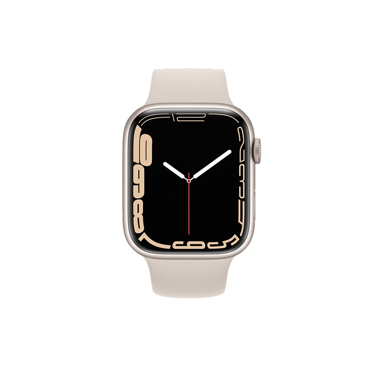 APPLE WATCH Serie 7 41mm /AluminiumBracelet Sport Lumière Stellaire