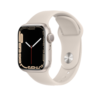 APPLE WATCH Serie 7 41mm /Aluminium-Bracelet Sport Lumière Stellaire
