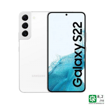 SAMSUNG S22 5G Blanc  (8Go / 128Go)