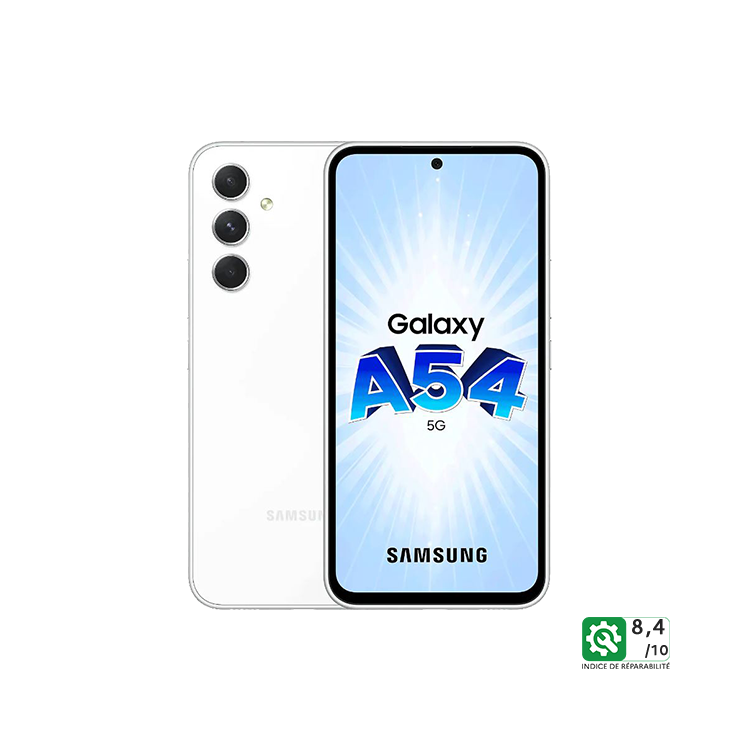 SAMSUNG Galaxy A54 5G Blanc (8Go / 128Go)
